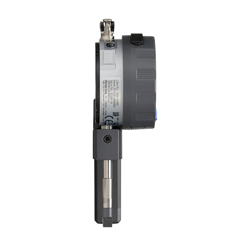 Mitutoyo 12 mm / 0.47 inch High Accuracy Absolute Digital Thickness Gauge, 547-400A — view 2