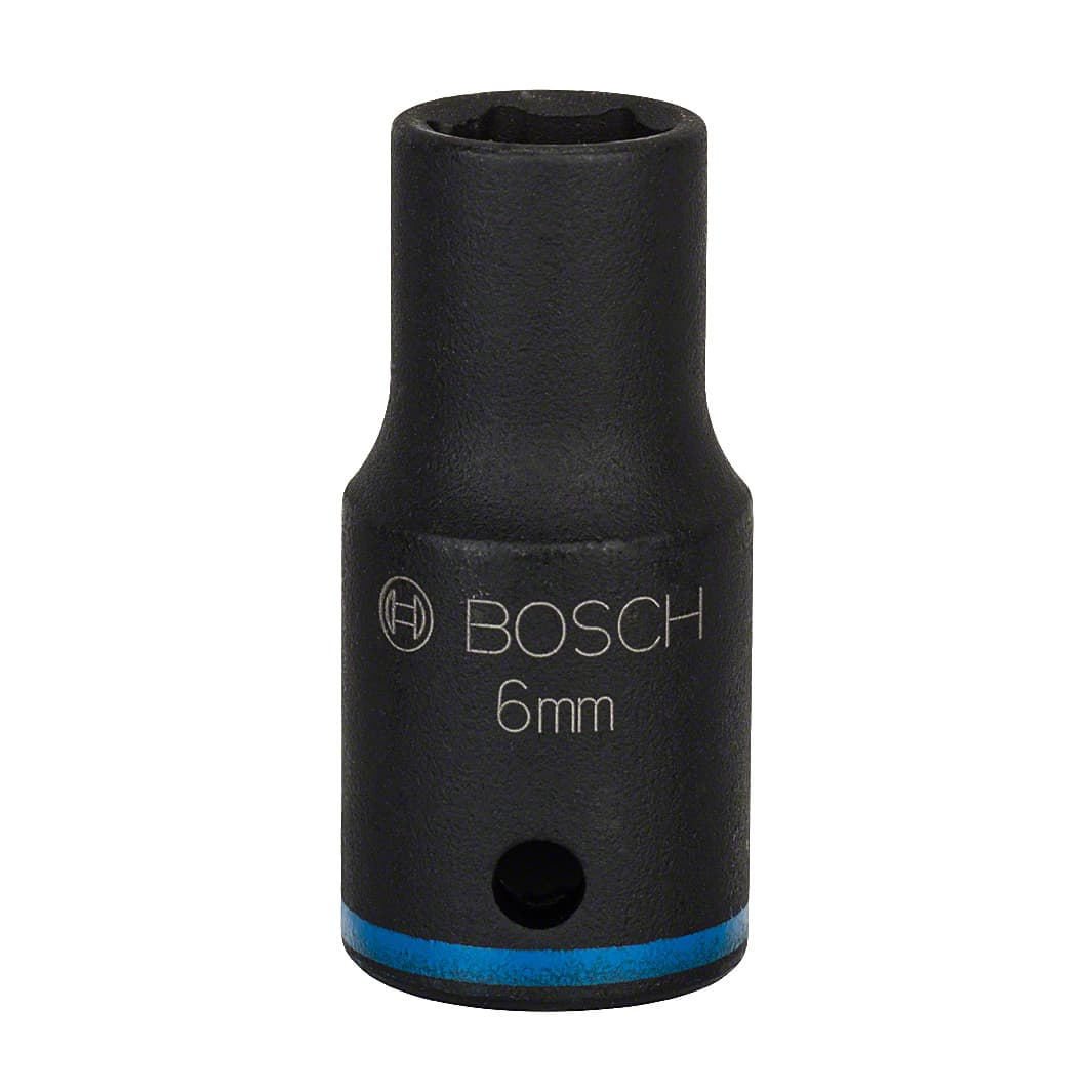 Bosch 6.00 mm, 1/4" Sq. Drive Sockets For Impact Wrenches, 1 608 551 002