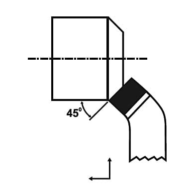 Zenstar 170 mm Length / ISO 2 (111) Cranked Turning & Facing Tool (Left Hand), 111-3232 — view 3