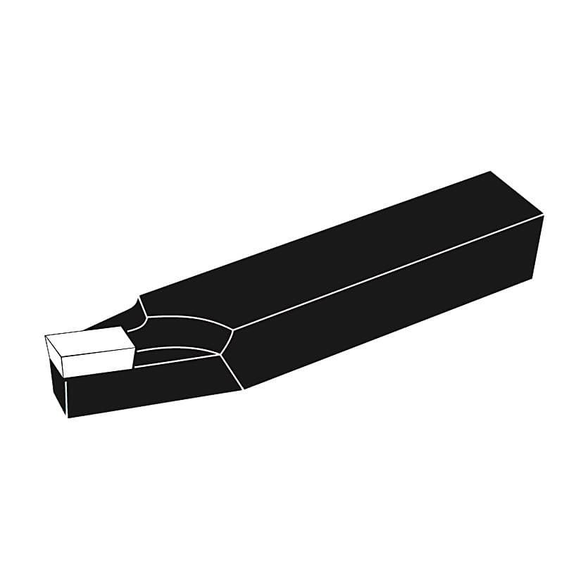 Zenstar 140 mm Length / ISO 3 (123) Cranked Finishing Tool (Left Hand), 123-2516