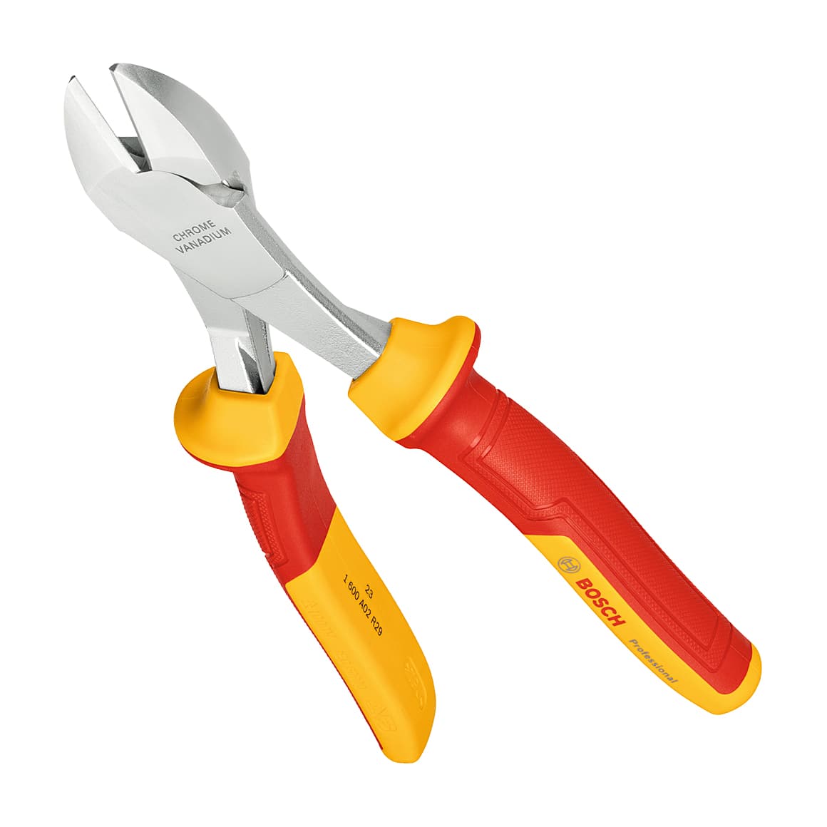 Bosch 8 inch / 200 mm VDE High Leverage Diagonal Side Cutter, 1 600 A02 NE2 — view 1