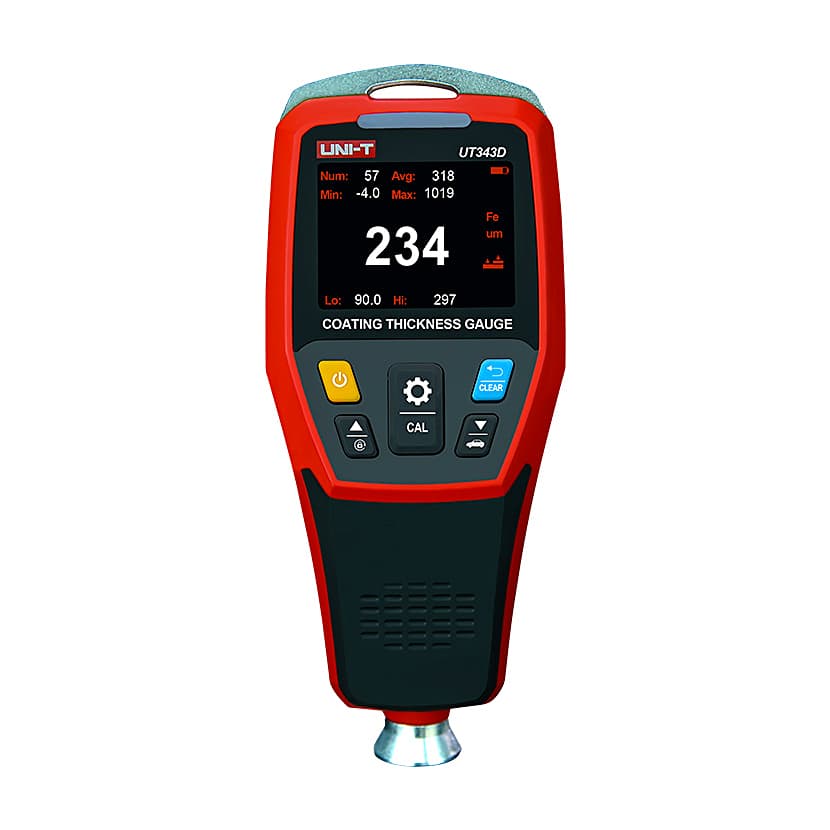 UNI-T 1250μm Coating Thickness Gauge, UT343D — view 1