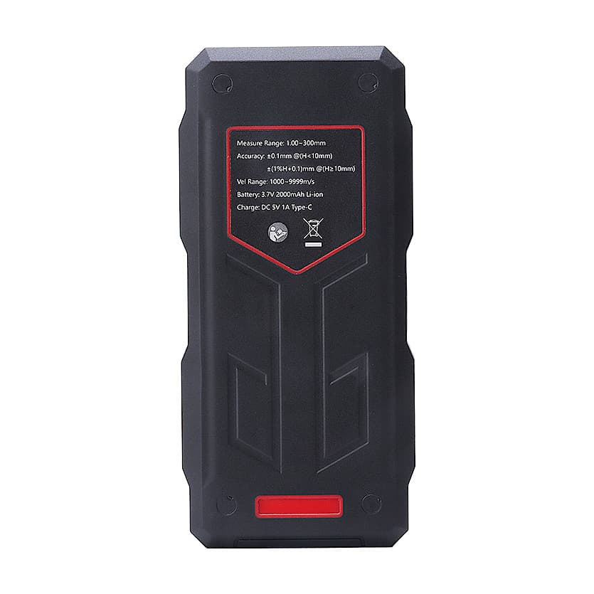 UNI-T 1.00 ~ 300 mm Ultrasonic Thickness Gauge, UT345A — view 2
