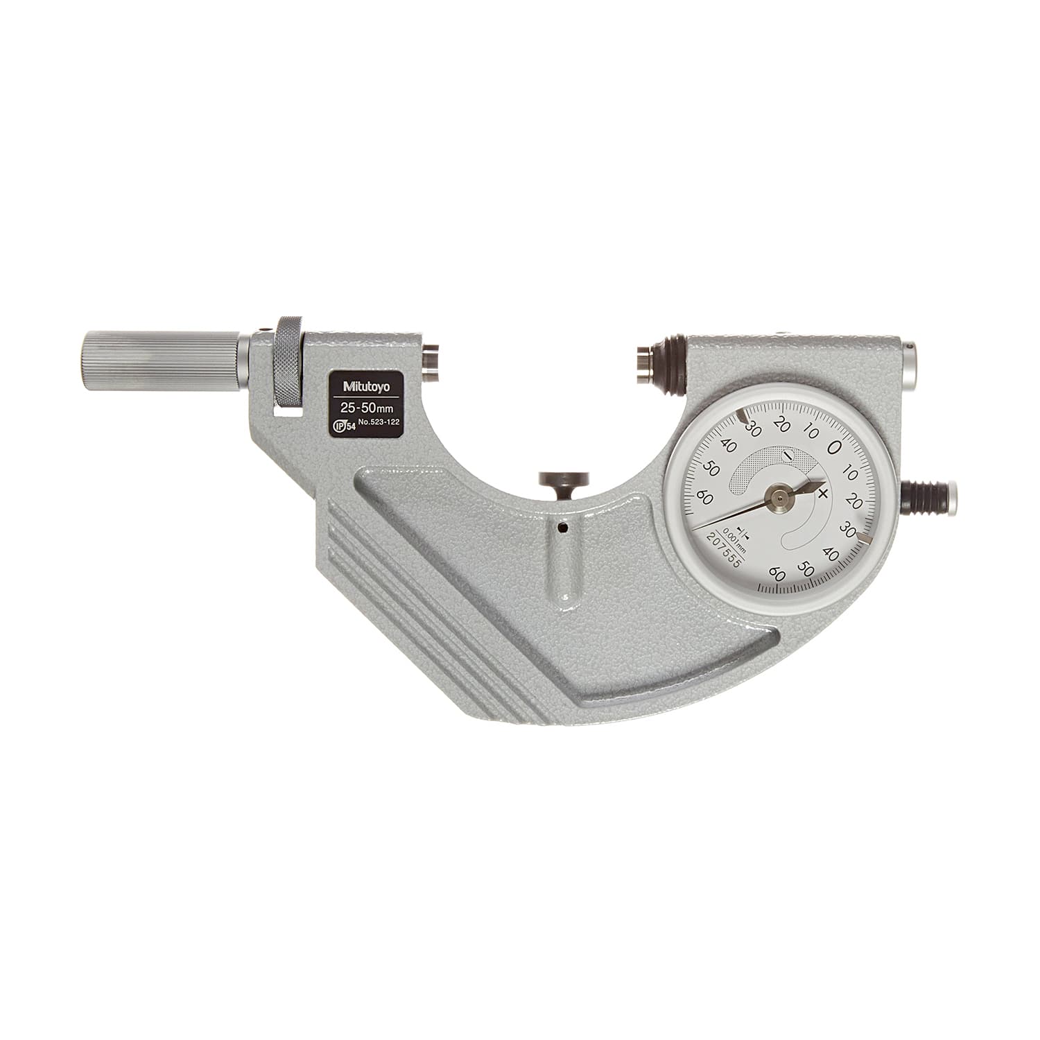 Mitutoyo 25 - 50 mm Dial Snap Meter (IP54), 523-122 — view 1