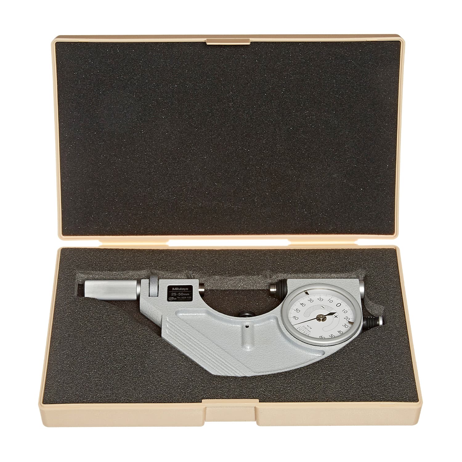 Mitutoyo 25 - 50 mm Dial Snap Meter (IP54), 523-122 — view 3