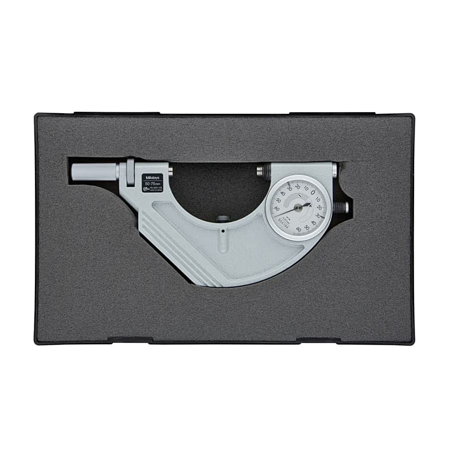 Mitutoyo 50 - 75 mm Dial Snap Meter (IP54), 523-123 — view 3