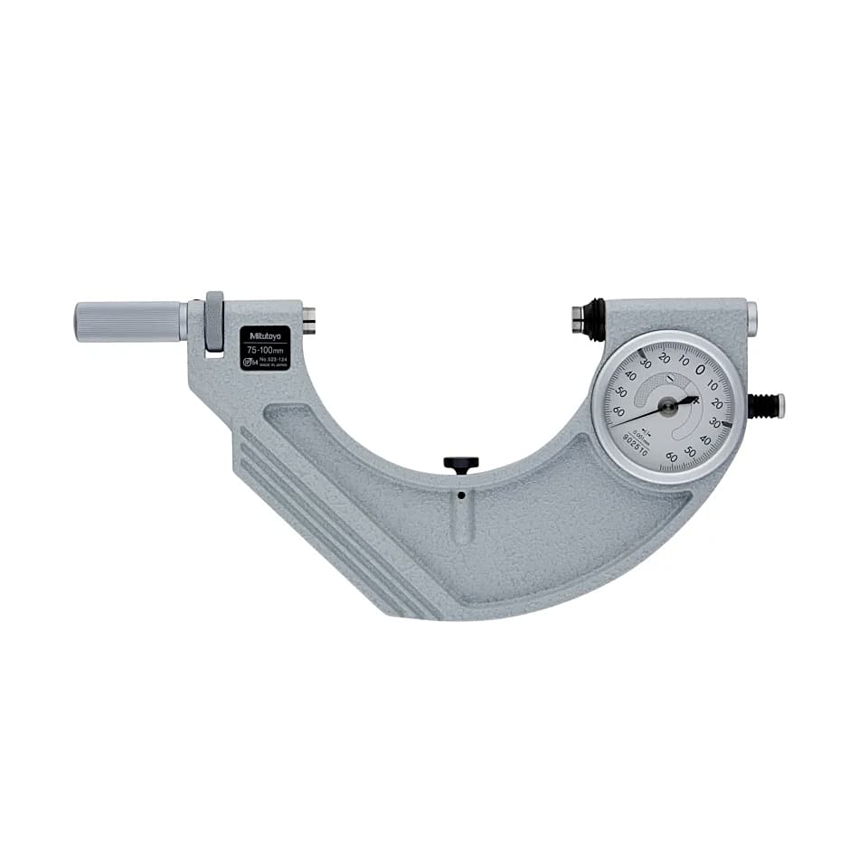 Mitutoyo 75 - 100 mm Dial Snap Meter (IP54), 523-124 — view 1