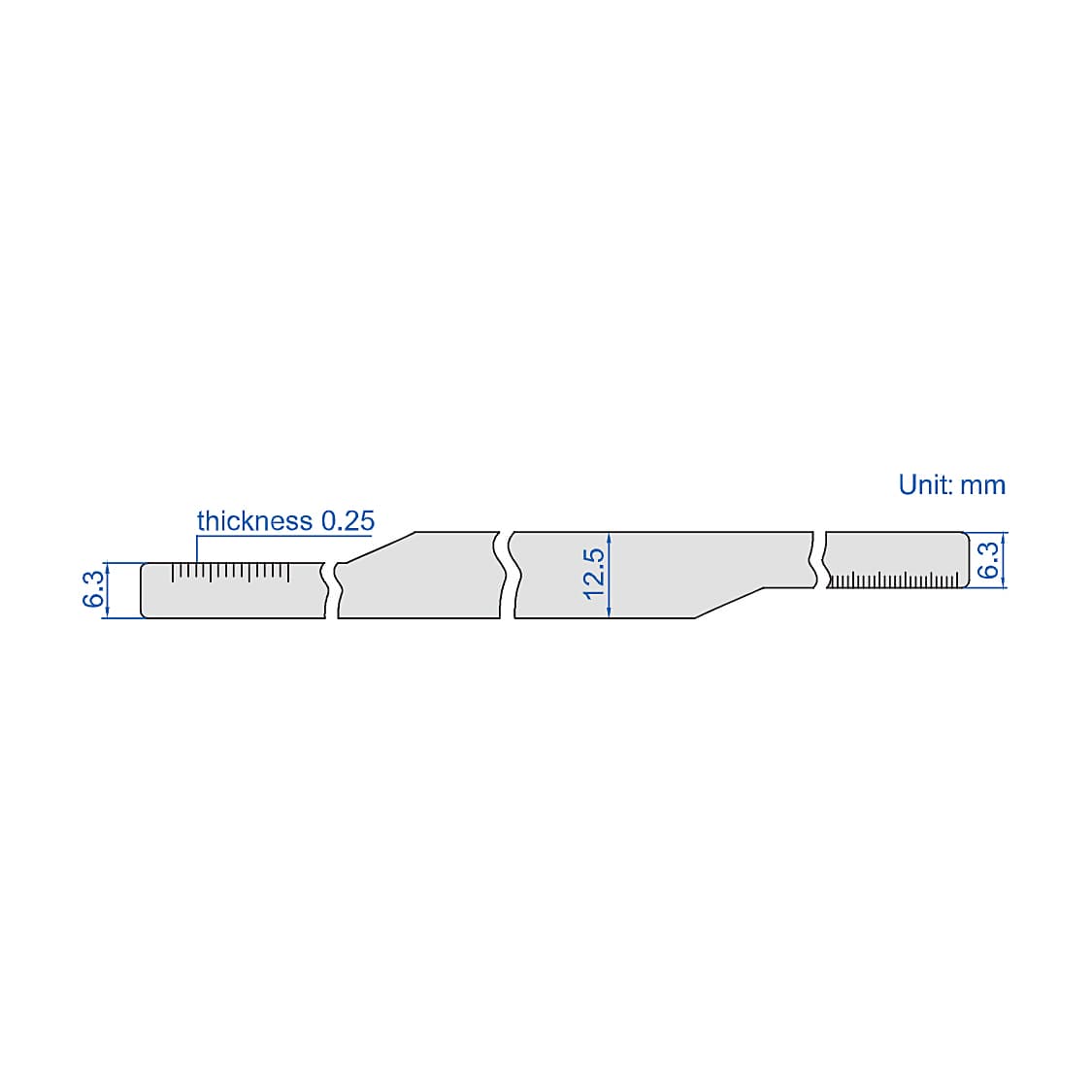Insize 3250 - 3500 mm Diameter Tape (Standard Type), 7135-3500 — view 2