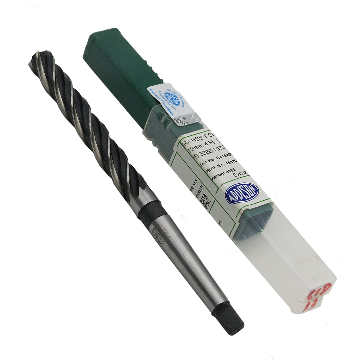 Addison 30 x 296 mm HSS Taper Shank Core Drill
