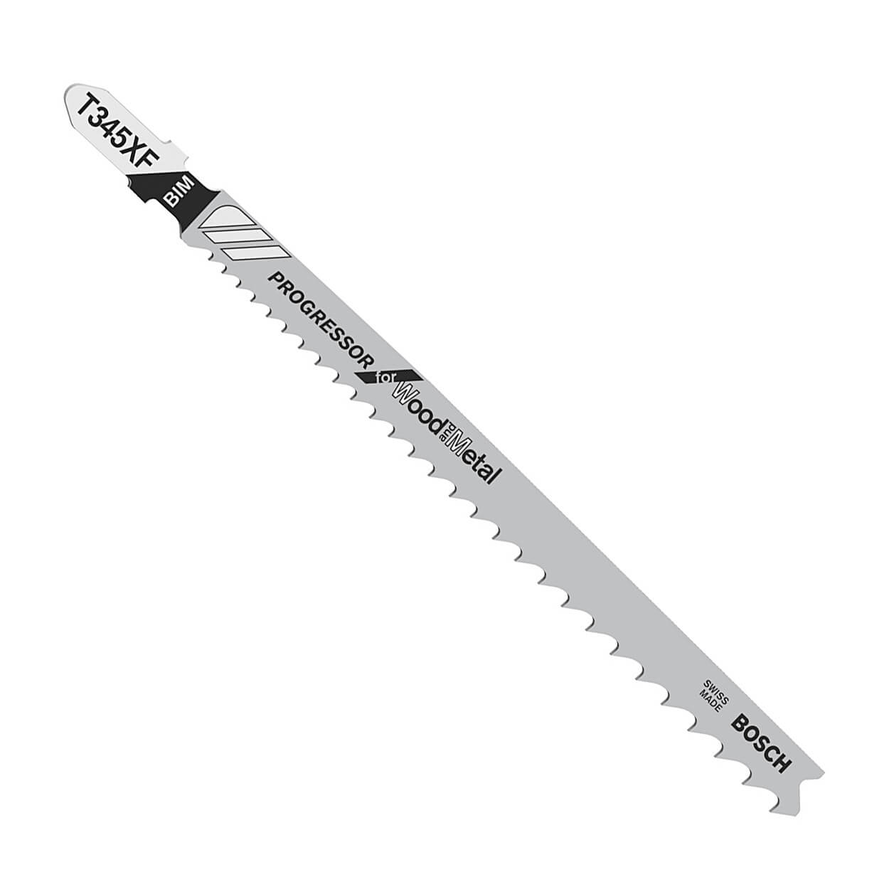 Bosch 132 mm Jigsaw Blades Progressor for Wood & Metal (T 345 XF), 2 608 634 994 — view 1