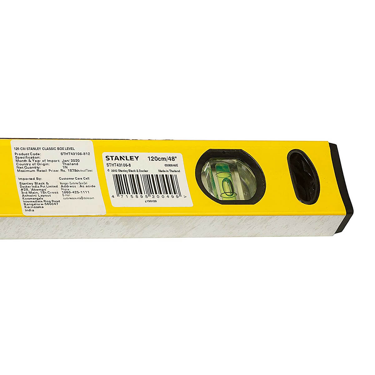Stanley 120 cm Classic Aluminium Box Level, STHT43106-812