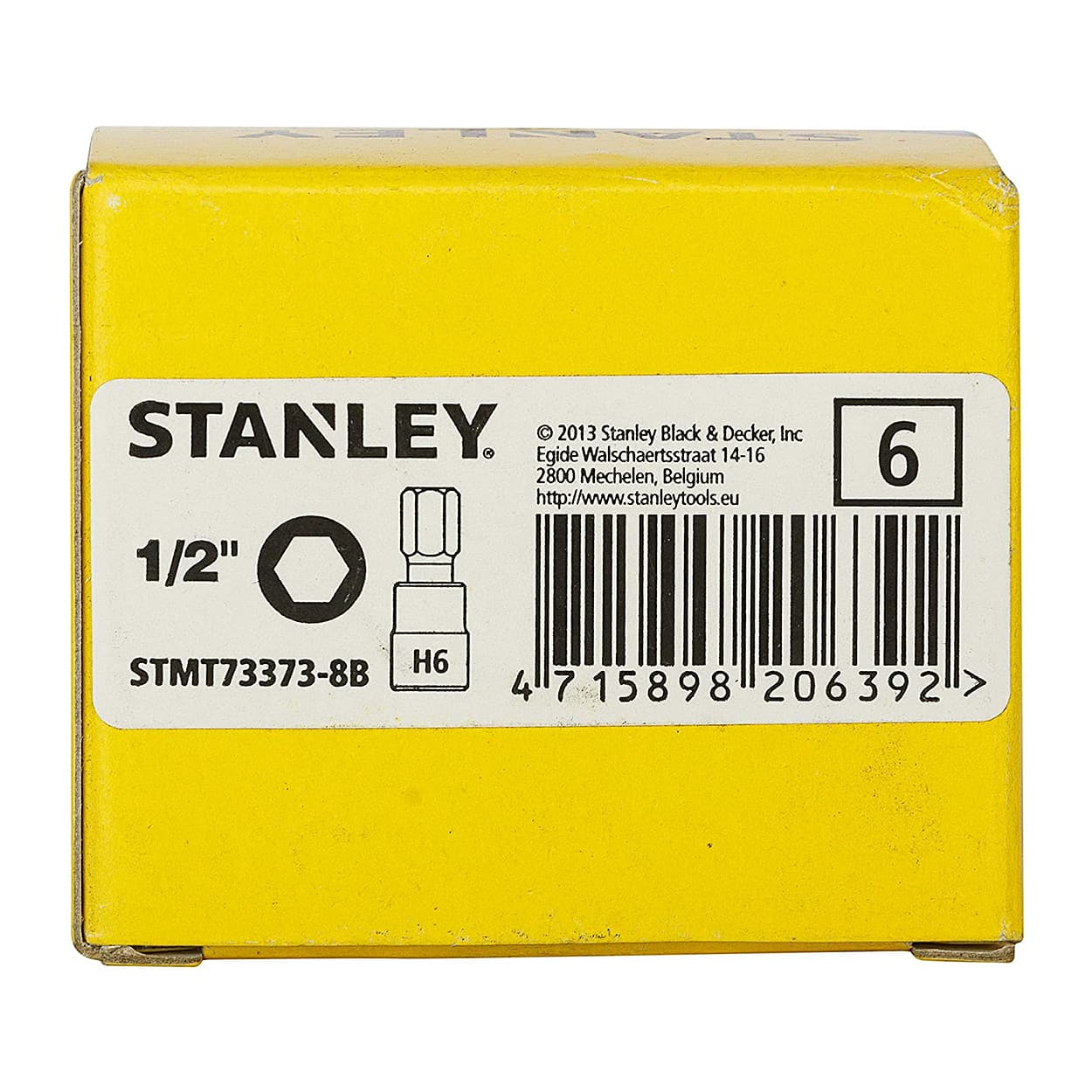Stanley 4 mm, 1/2 Inch Hexagonal Bit socket, STMT73371-8B — view 3