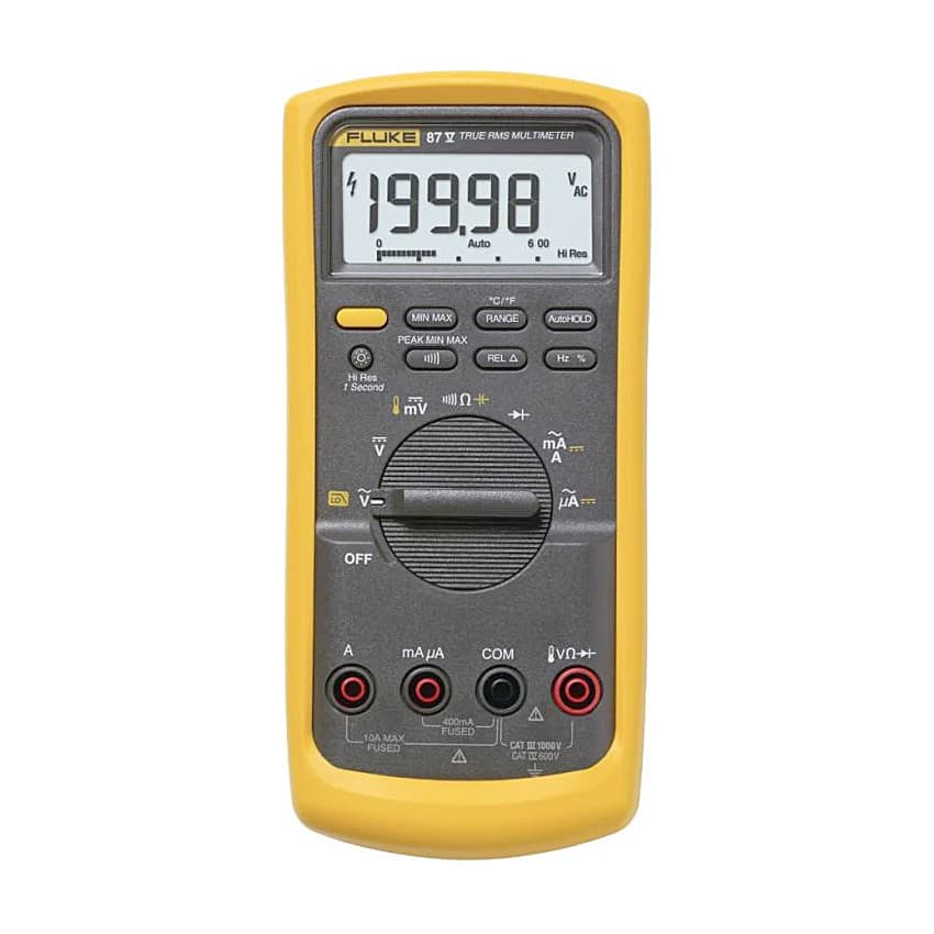 Fluke 87V/E2 6000 Counts / 1000V Industrial Electrician Combo Kit — view 1