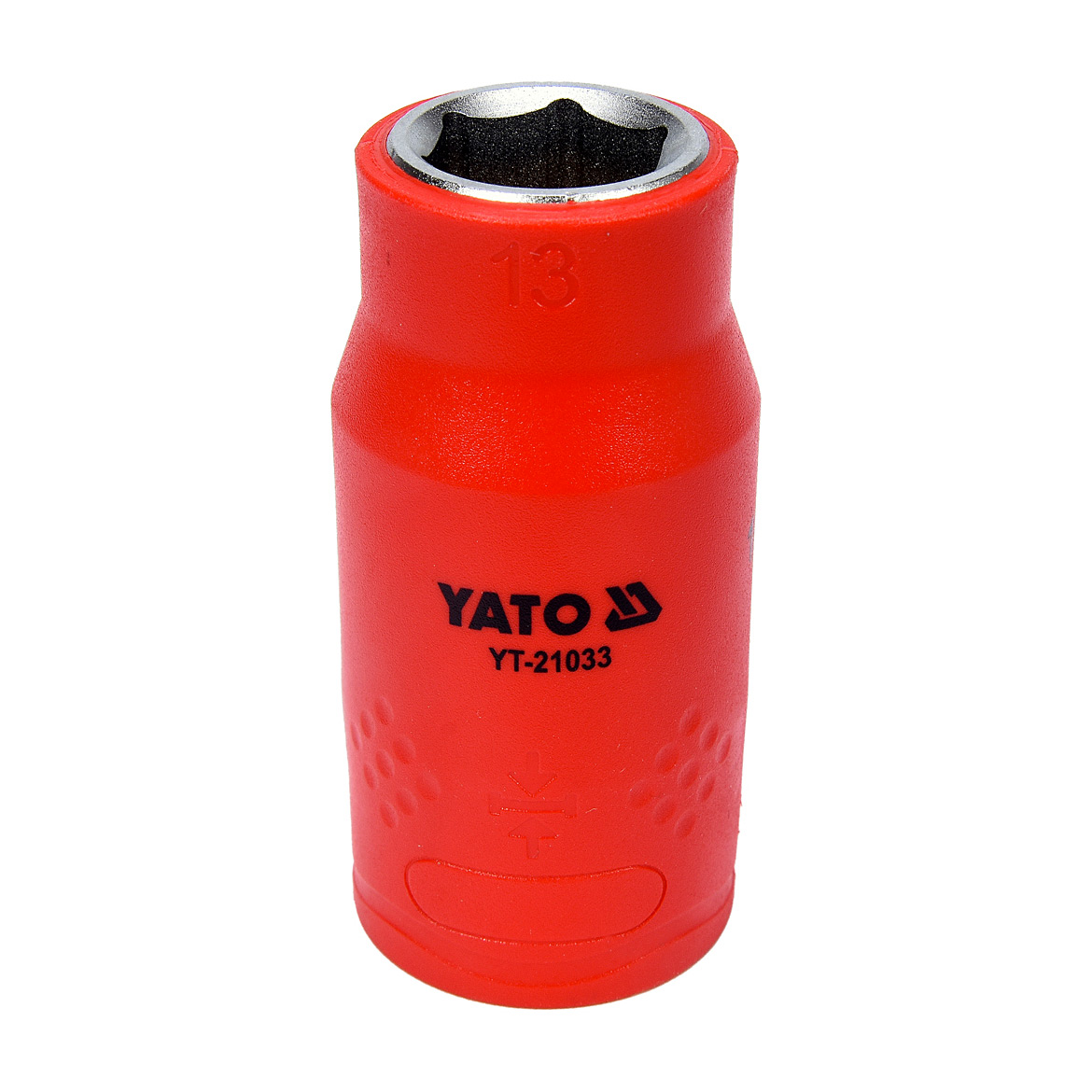 Yato 13 mm, 1/2 Inch Sq.Drive Insulated Hex Socket (VDE), YT-21033