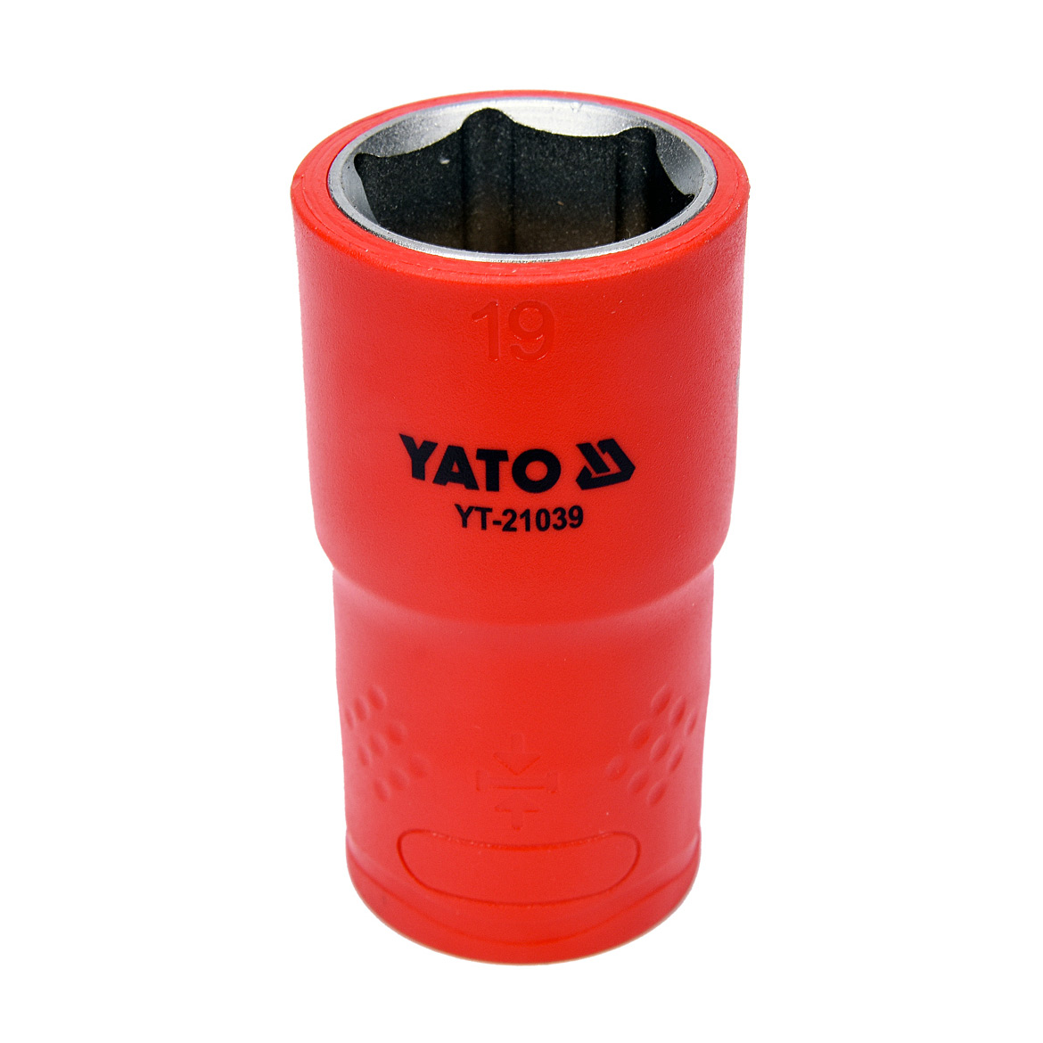 Yato 19 mm, 1/2 Inch Sq.Drive Insulated Hex Socket (VDE), YT-21039