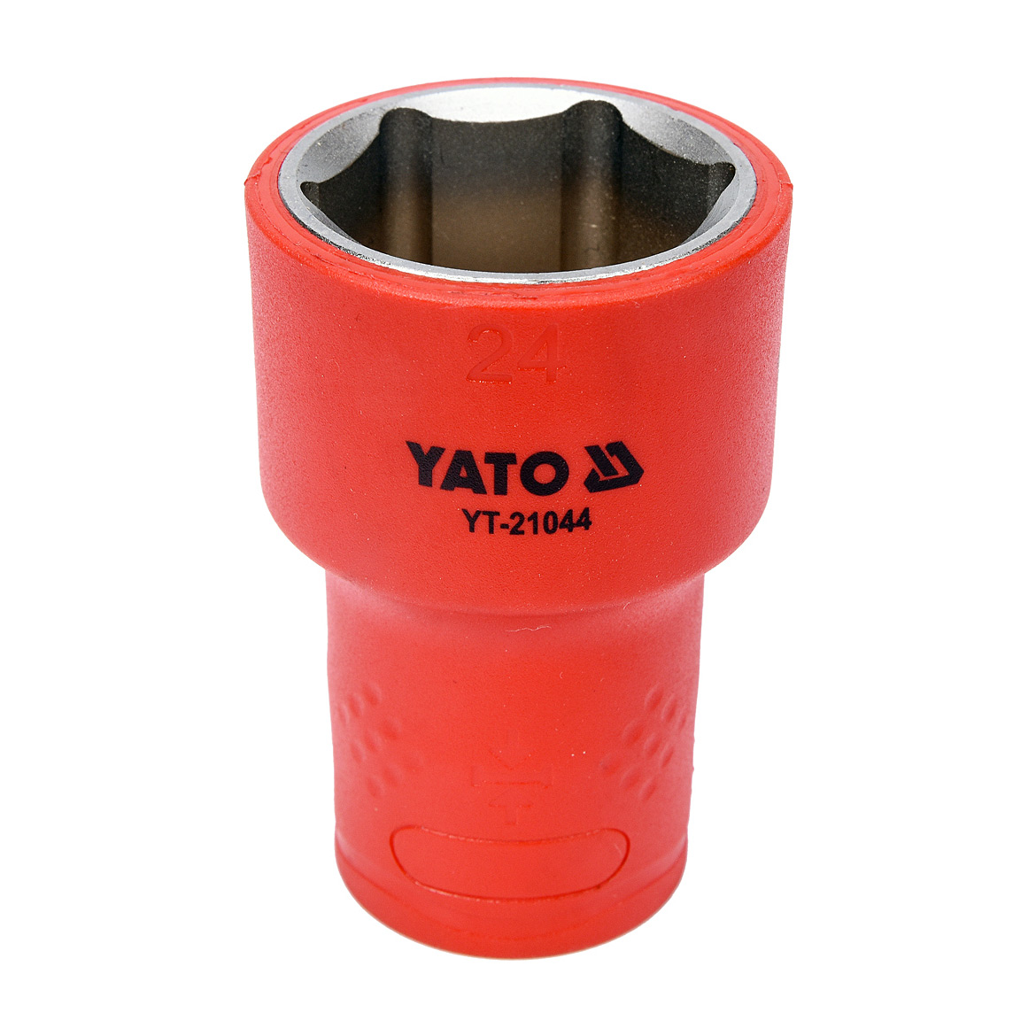 Yato 24 mm, 1/2 Inch Sq.Drive Insulated Hex Socket (VDE), YT-21044