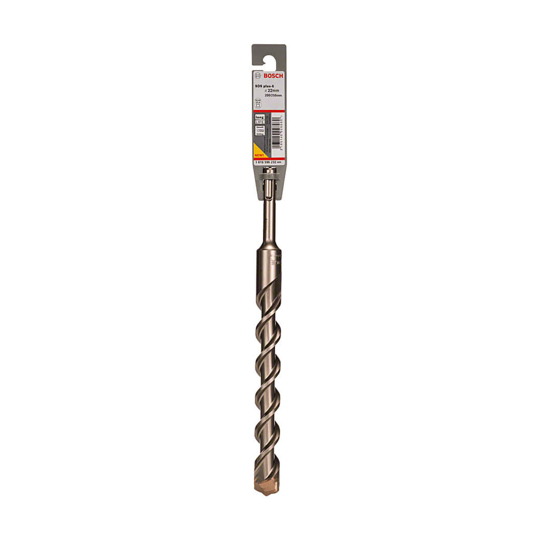 Bosch 22 x 250 mm SDS Plus-5 Drill Bits, 1 618 596 232