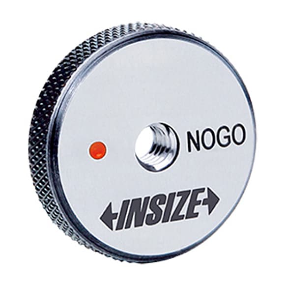 Insize 1-20 UNEF American Standard Thread Ring Gauge (NoGo Series), 4121-2A3N
