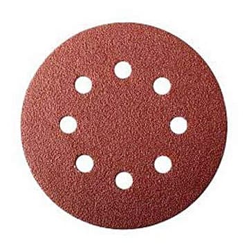 Bosch 230 mm / 120 Grit Hook & loop Velcro Sanding Sheets With 8 Holes (Pack Of 10 Pcs), 2 608 623 135