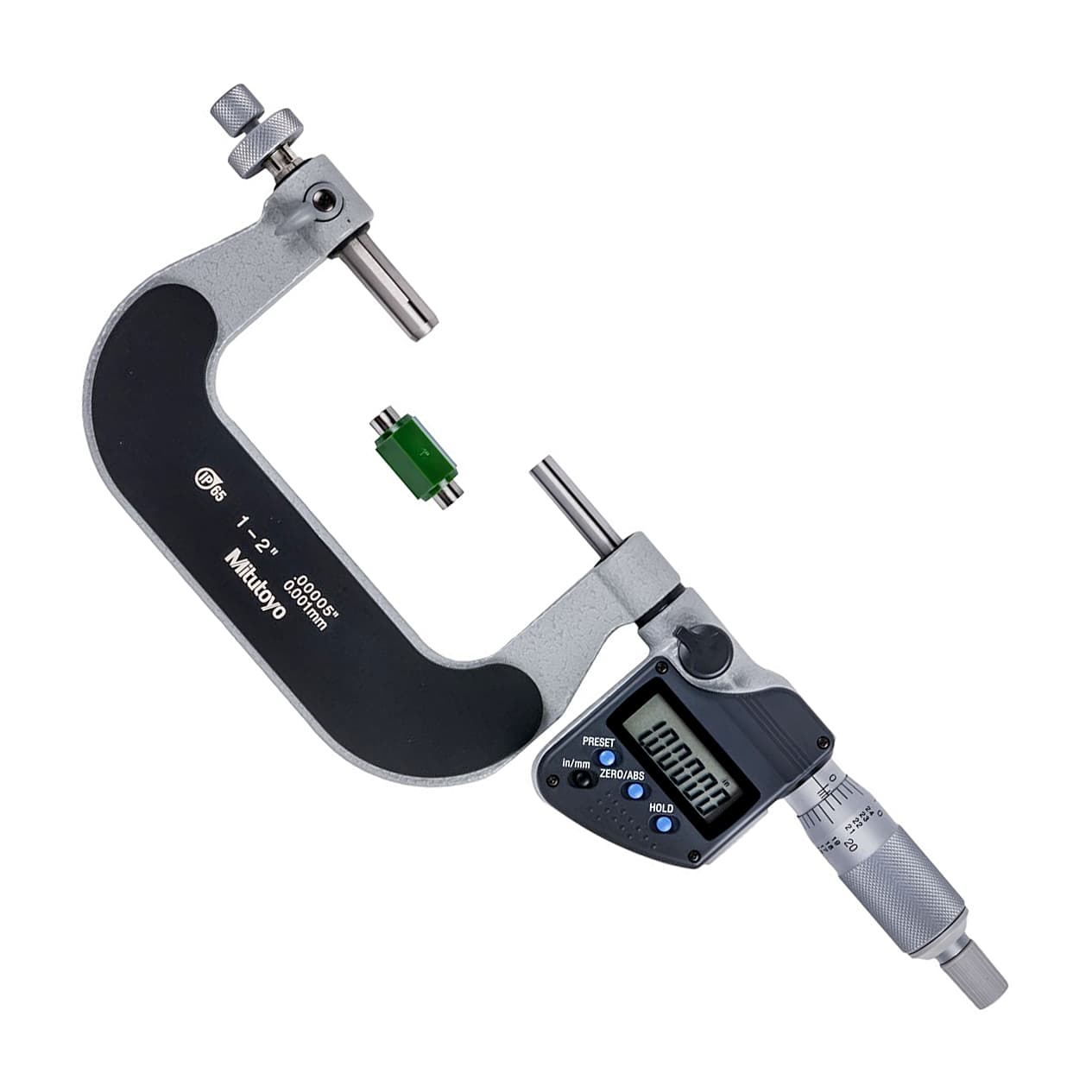 Mitutoyo 2 inch / 50 mm Digital Gear Tooth Micrometer (IP65), 324-352-30 — view 1
