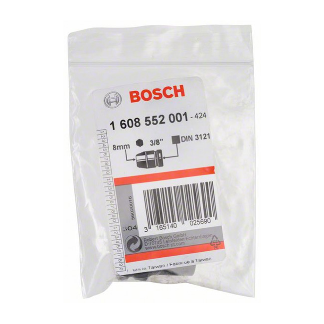Bosch 8.00 mm, 3/8" Sq. Drive Sockets For Impact Wrenches, 1 608 552 001