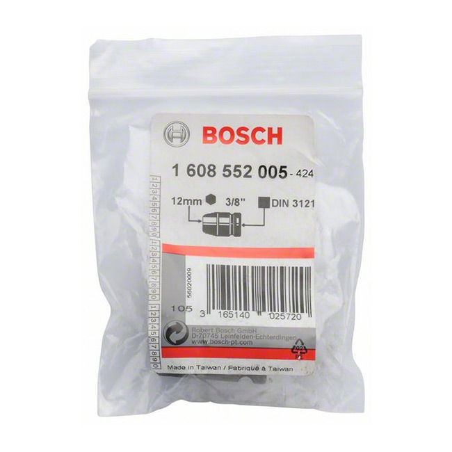 Bosch 12 mm, 3/8" Sq. Drive Sockets For Impact Wrenches, 1 608 552 005