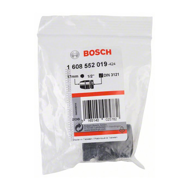 Bosch 17 mm, 1/2" Sq. Drive Sockets For Impact Wrenches, 1 608 552 019 — view 2