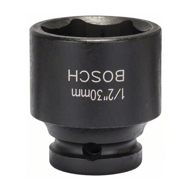 Bosch 30 mm, 1/2" Sq. Drive Sockets For Impact Wrenches, 1 608 555 065