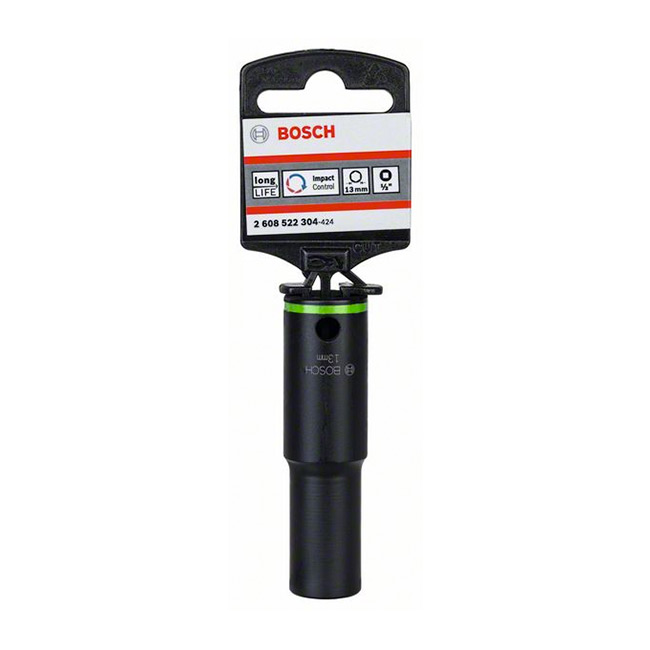 Bosch 13 mm, 1/2" Sq. Drive Sockets For Impact Wrenches, 2 608 522 304