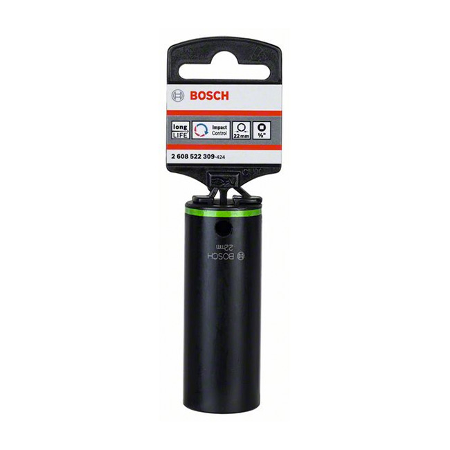 Bosch 22 mm, 1/2" Sq. Drive Sockets For Impact Wrenches, 2 608 522 309 — view 2
