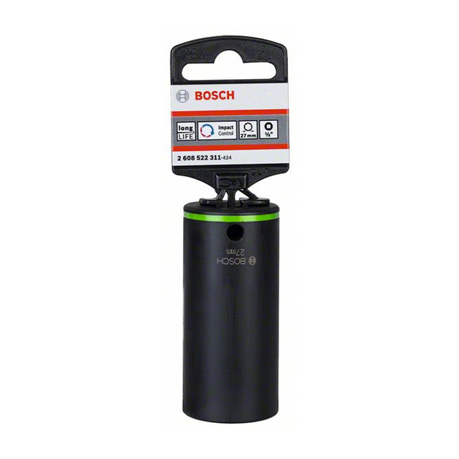 Bosch 27 mm, 1/2" Sq. Drive Sockets For Impact Wrenches, 2 608 522 311 — view 2
