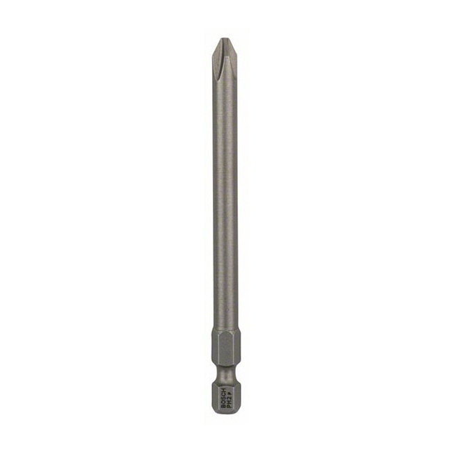 Bosch PH2 x 89 mm Length Phillips Extra Hard Screwdriver Bits (Pack of 3 Pcs), 2 607 001 535