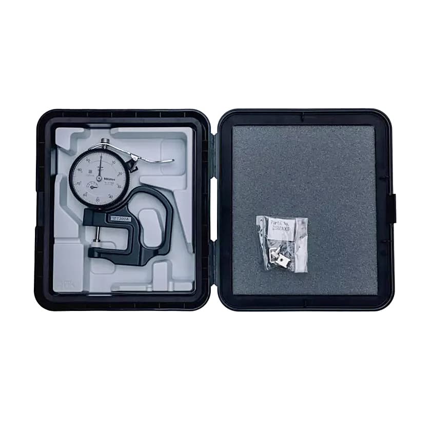 Mitutoyo 0 - 0.5 inch Standard Dial Indicator Thickness Gauge (Ceramic Contact Elements), 7300A — view 2