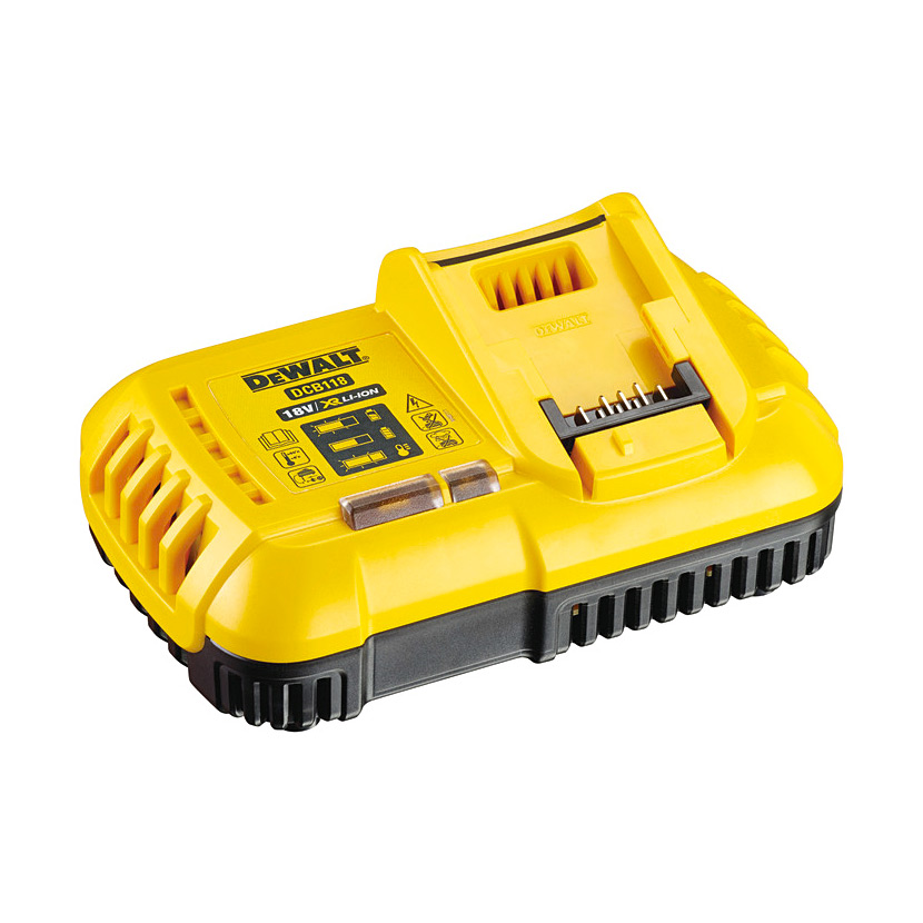 Dewalt 18V / 54V Fast Charger For charging XR Li ion FLEXVOLT & Standard XR Batteries, DCB118-QW — view 1