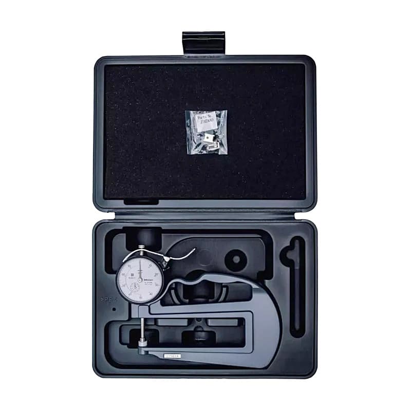 Mitutoyo 0 - 1 inch Dial Indicator Deep Throat Type Thickness Gauge (Ceramic Contact Elements), 7322A — view 2