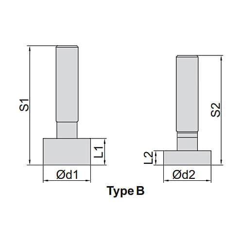 Insize 100 mm Plain Plug Gauge (Type B), 4124-100