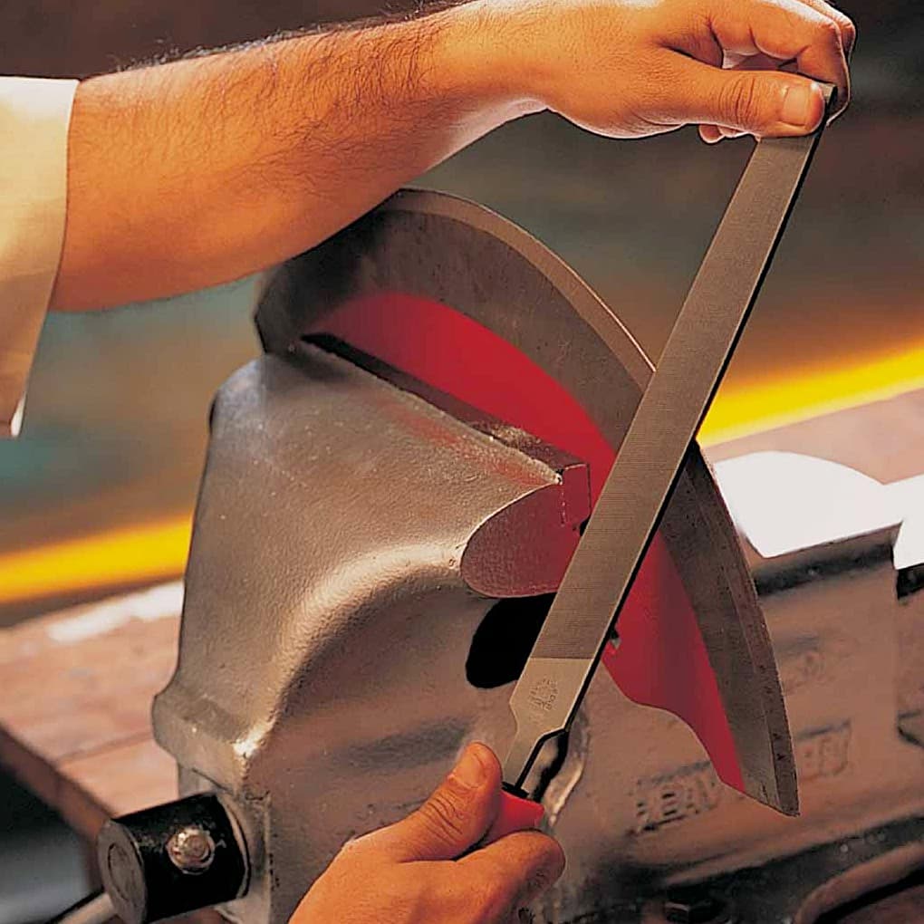 JK 200 mm / 8 inch Two Square Edge Mill File (Bastard Cut)