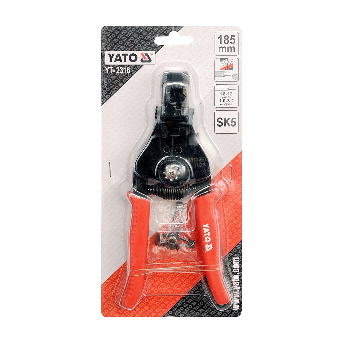 Yato 7 inch / 185 mm Wire Stripper Plier, YT-2316 — view 2
