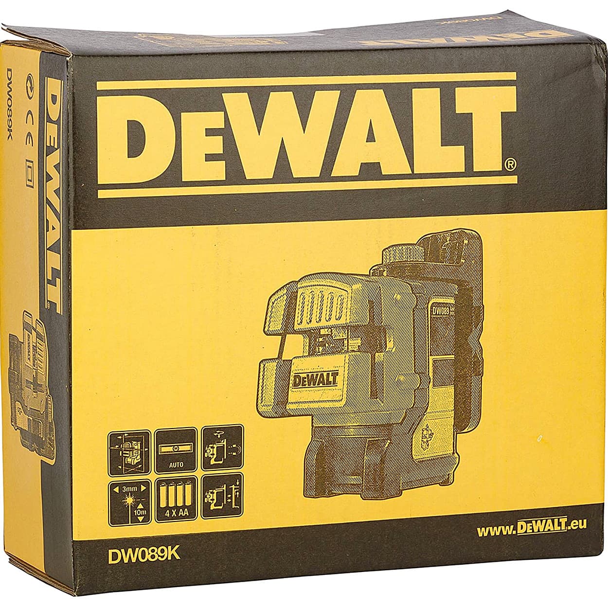 Dewalt 3 Beam Self Levelling Multi Line Laser, DW089K-XJ — view 7
