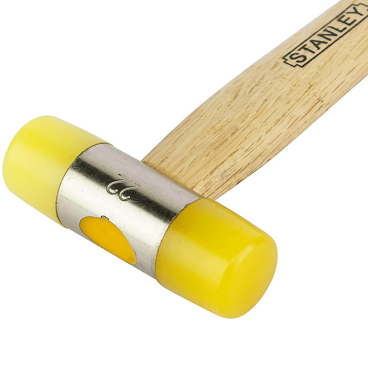 Stanley 22 mm Mallet Size, Soft Faced Hammers With Wood Handle, 57-054 — view 3