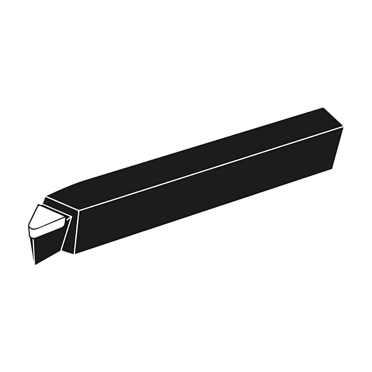 Zenstar 100 mm Length / 115 Cranked, Round Nose Turning Tool (Left Hand), 115-1212 — view 2
