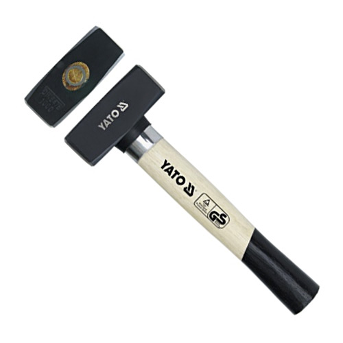 Yato 2000 Gms Safety Stoning Hammer With Handle, YT-4553