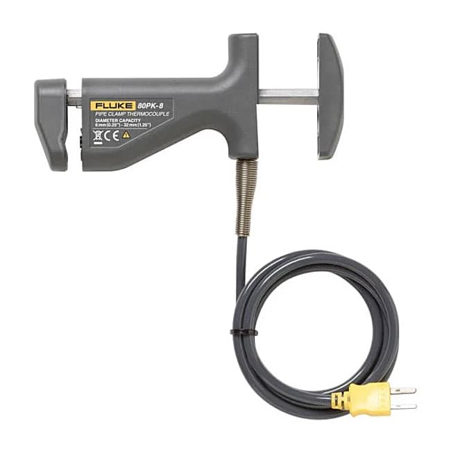 Fluke 80PK-8 -29°C - 149°C Pipe Clamp Temperature Probe — view 1
