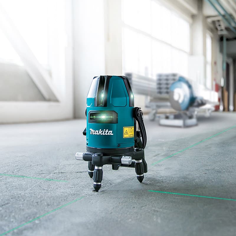 Makita 12V max CXT Li-Ion Rechargeable Green Multi Line Laser (Bare Tool), SK40GDZ — view 2