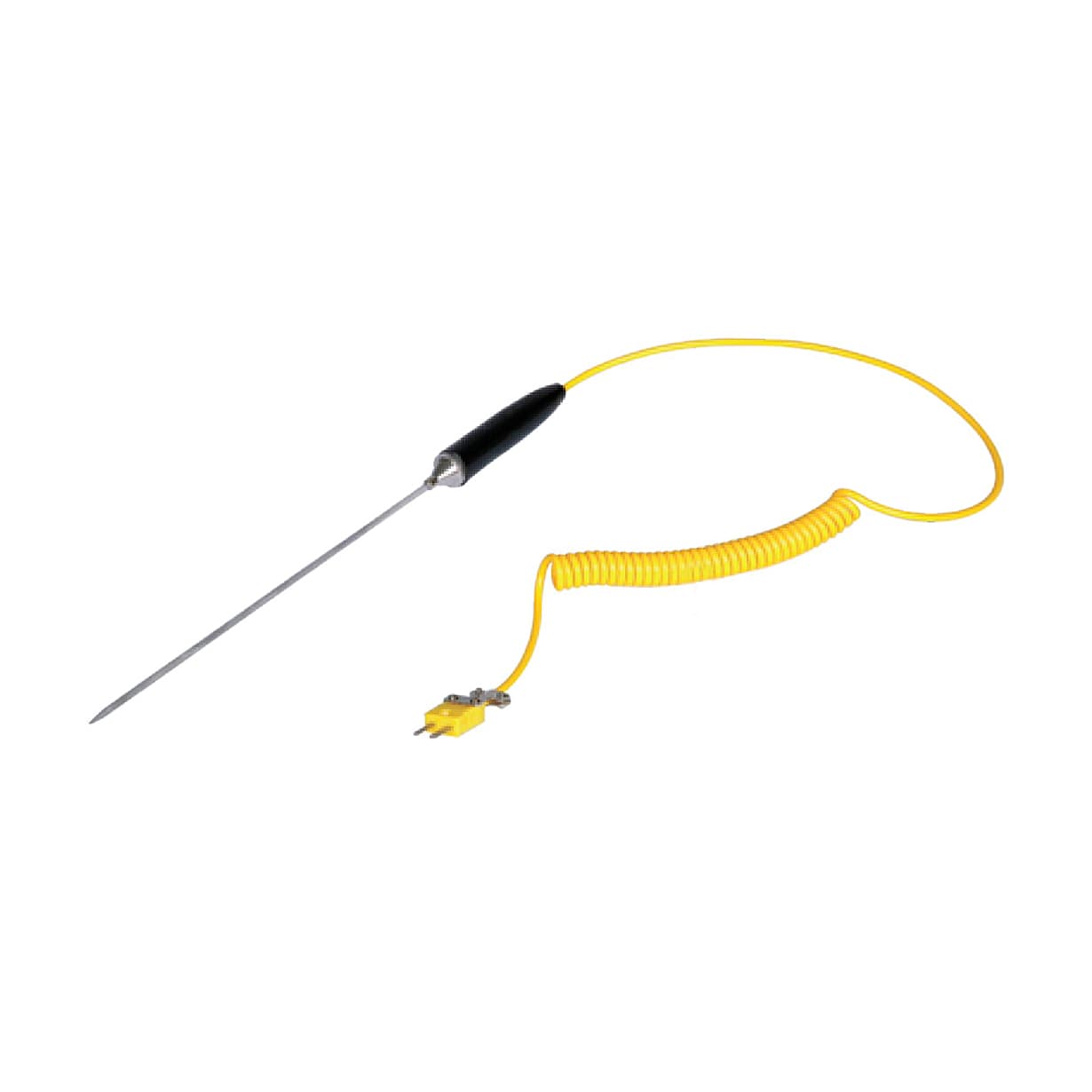 Insize -40°C ~ 600°C K-type Handheld PUP spring wire Armored Thermocouple (Pointed Sensor), 0709-HAK01 — view 1