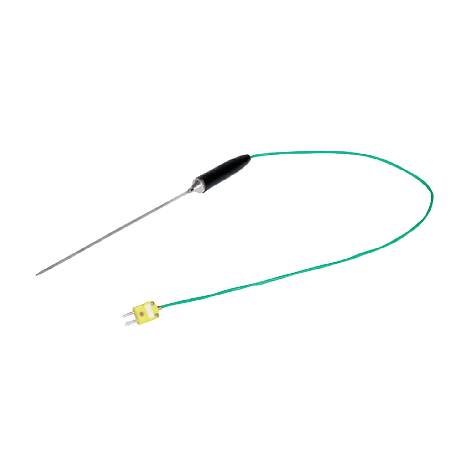 Insize -40°C ~ 600°C K-type Handheld Teflon Twisted Shielded wire Armored Thermocouple (Pointed Sensor), 0709-HAK03 — view 1