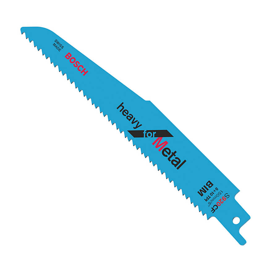 Bosch 150 mm Reciprocating Saw Blades Heavy For Metal (S 920 CF), 2 608 654 820 — view 1