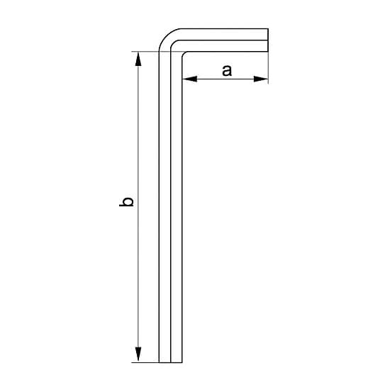 Yato 16 mm Long Hex Allen Keys, YT-57263 — view 2