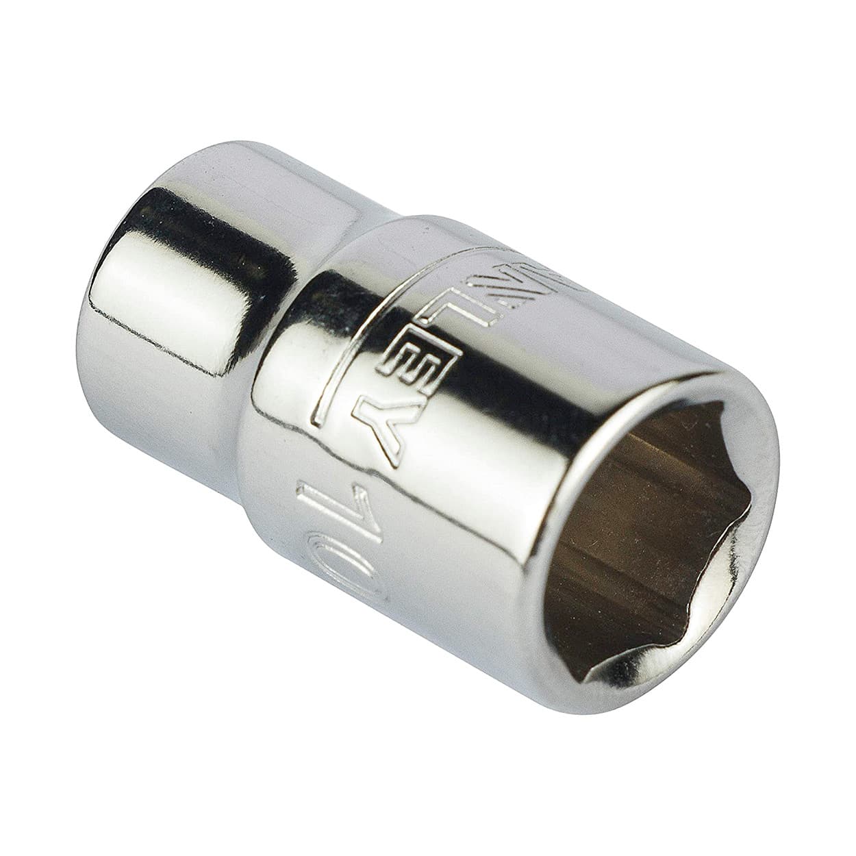 Stanley 4 mm, 1/4 Inch Sq. Drive Chrome Vanadium Steel 6 Point Standard Socket, STMT72873-8B