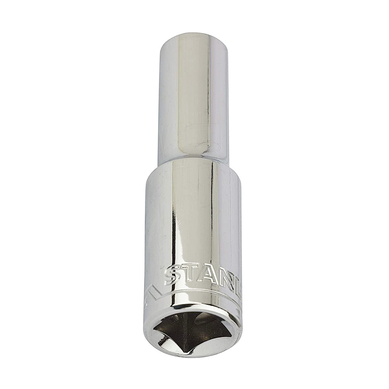 Stanley 10 mm, 1/2 Inch Sq. Drive 6 Point Deep Socket, STMT73324-8B